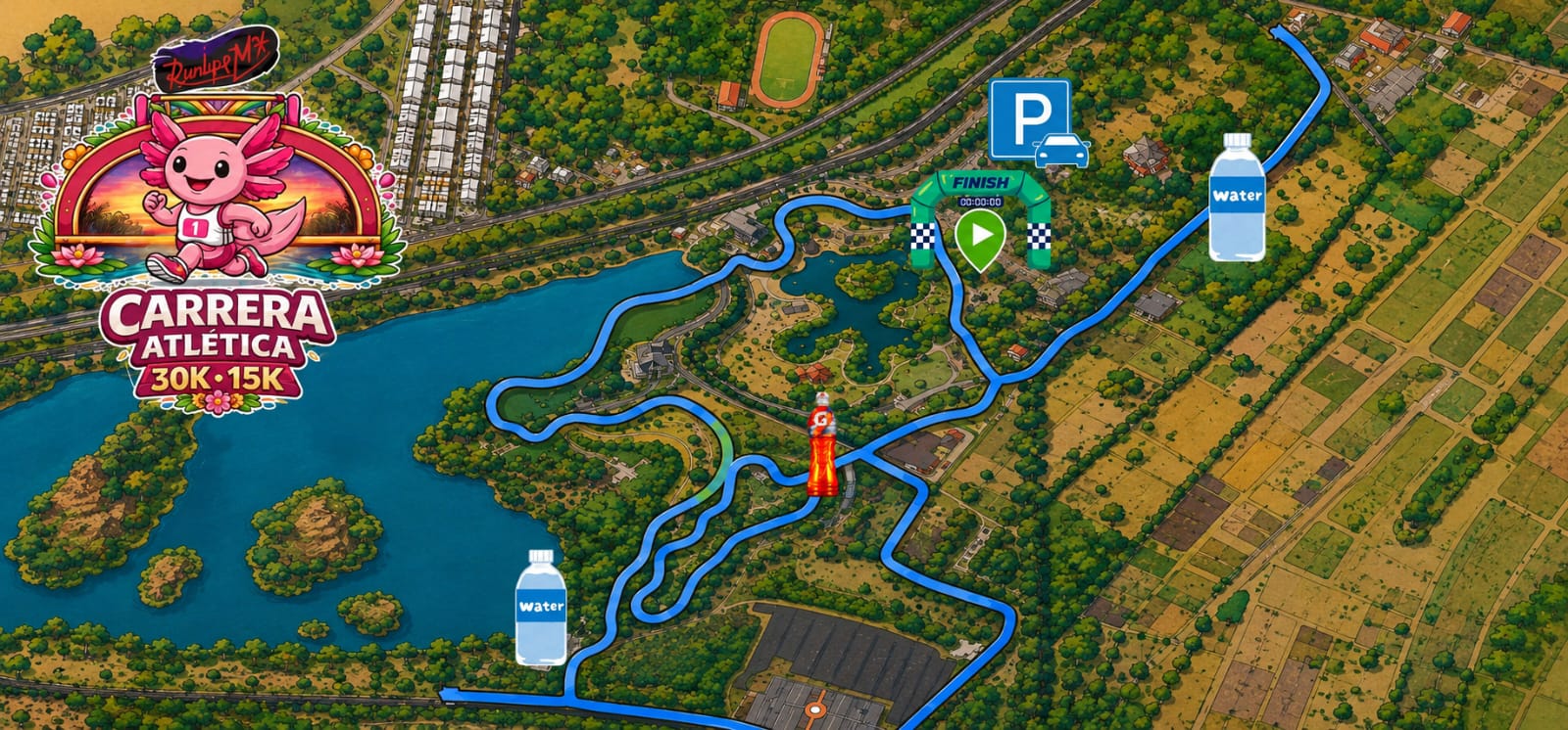Mapa de la ruta