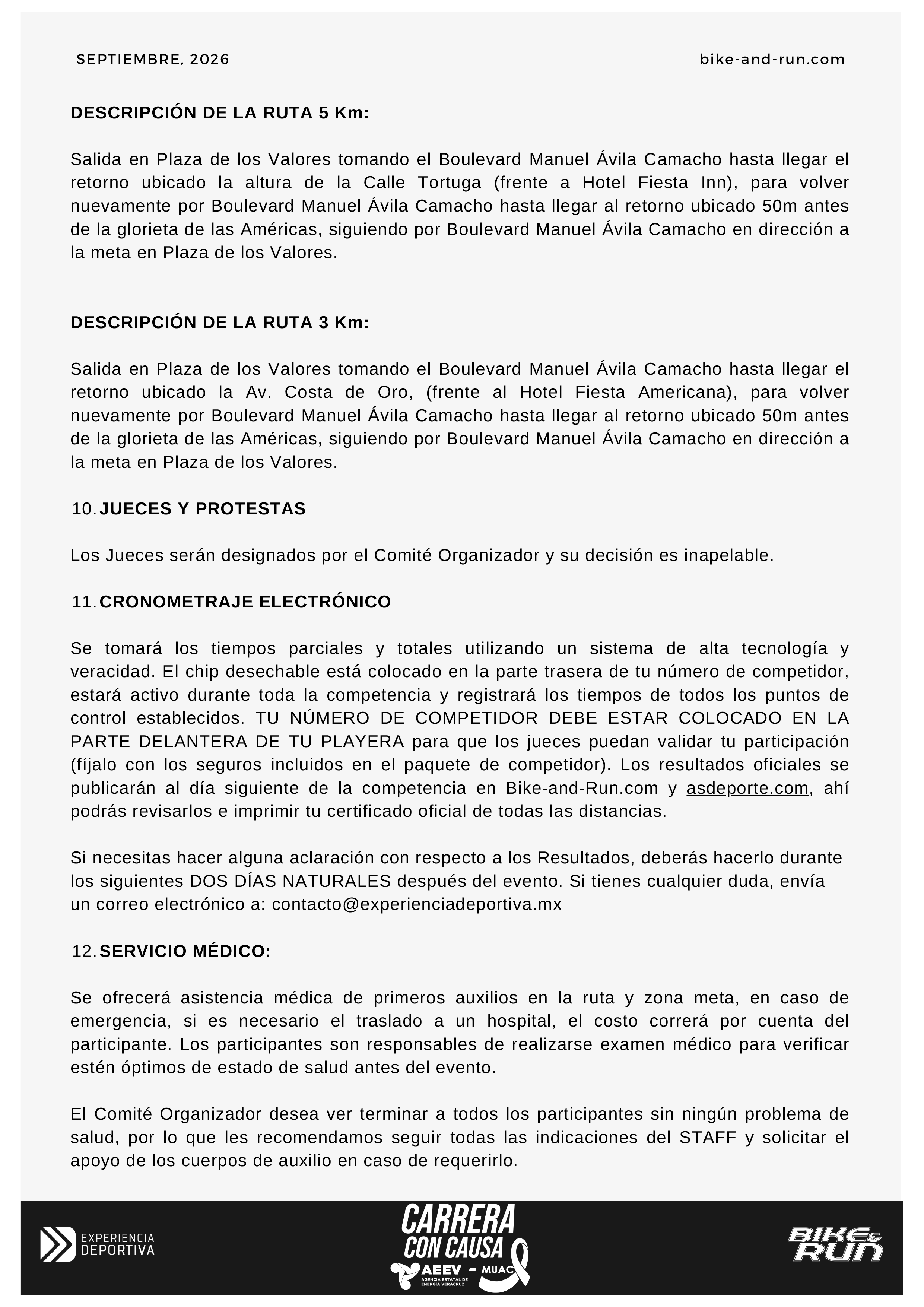 Página 4 de la convocatoria
