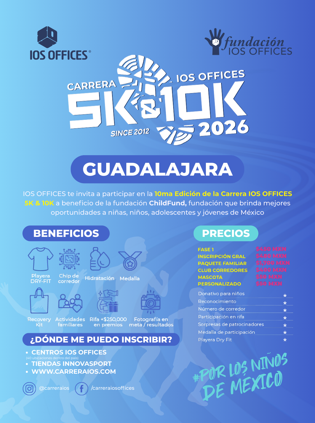 Convocatoria Carrera IOS OFFICES Guadalajara 2026