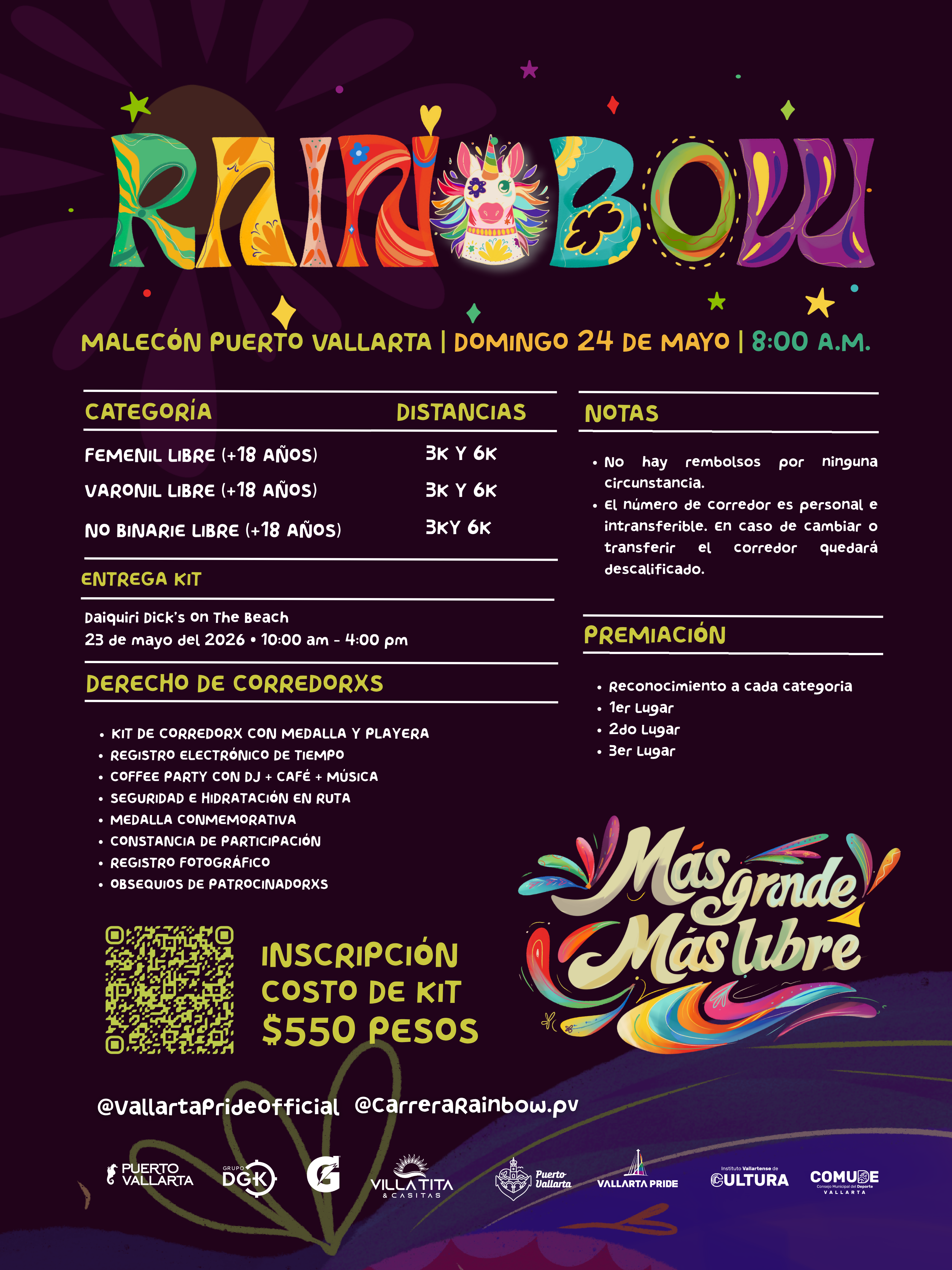 Convocatoria Carrera Rainbow