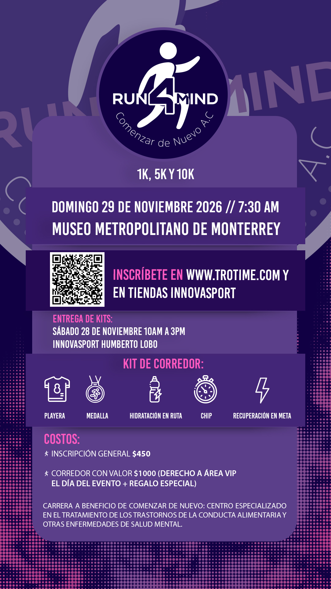Convocatoria Carrera Run 4 Mind 2026