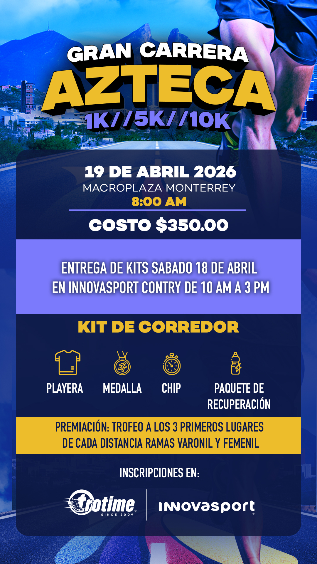 Convocatoria Gran Carrera Azteca 2026