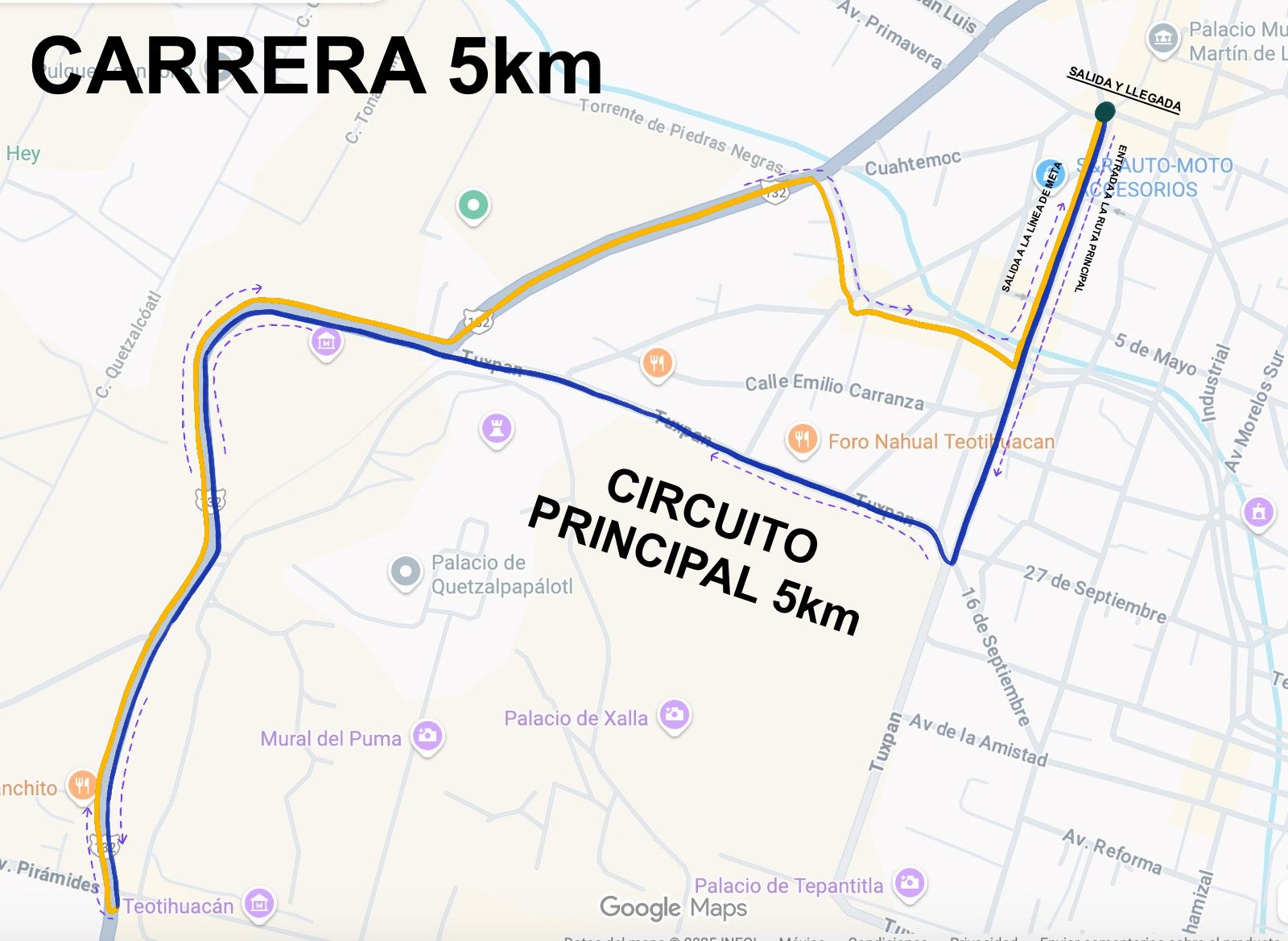 Ruta 5 km