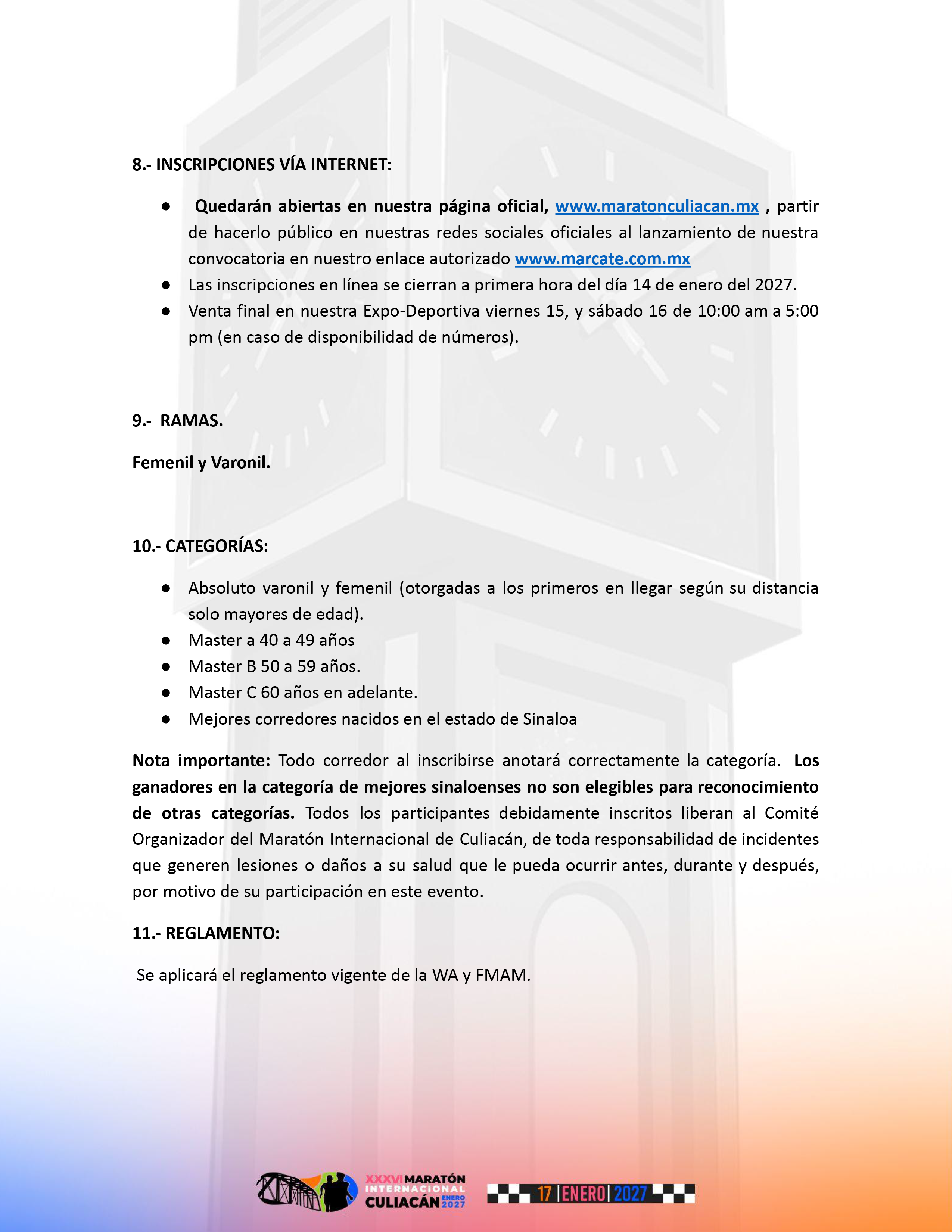Convocatoria, página 3