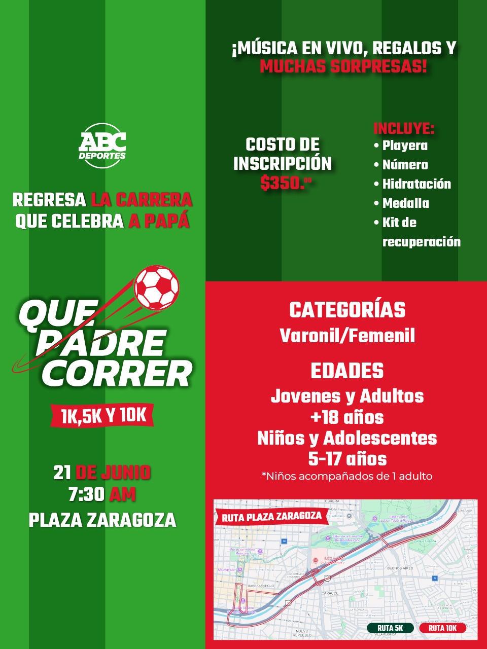 Convocatoria Que Padre Correr 2026