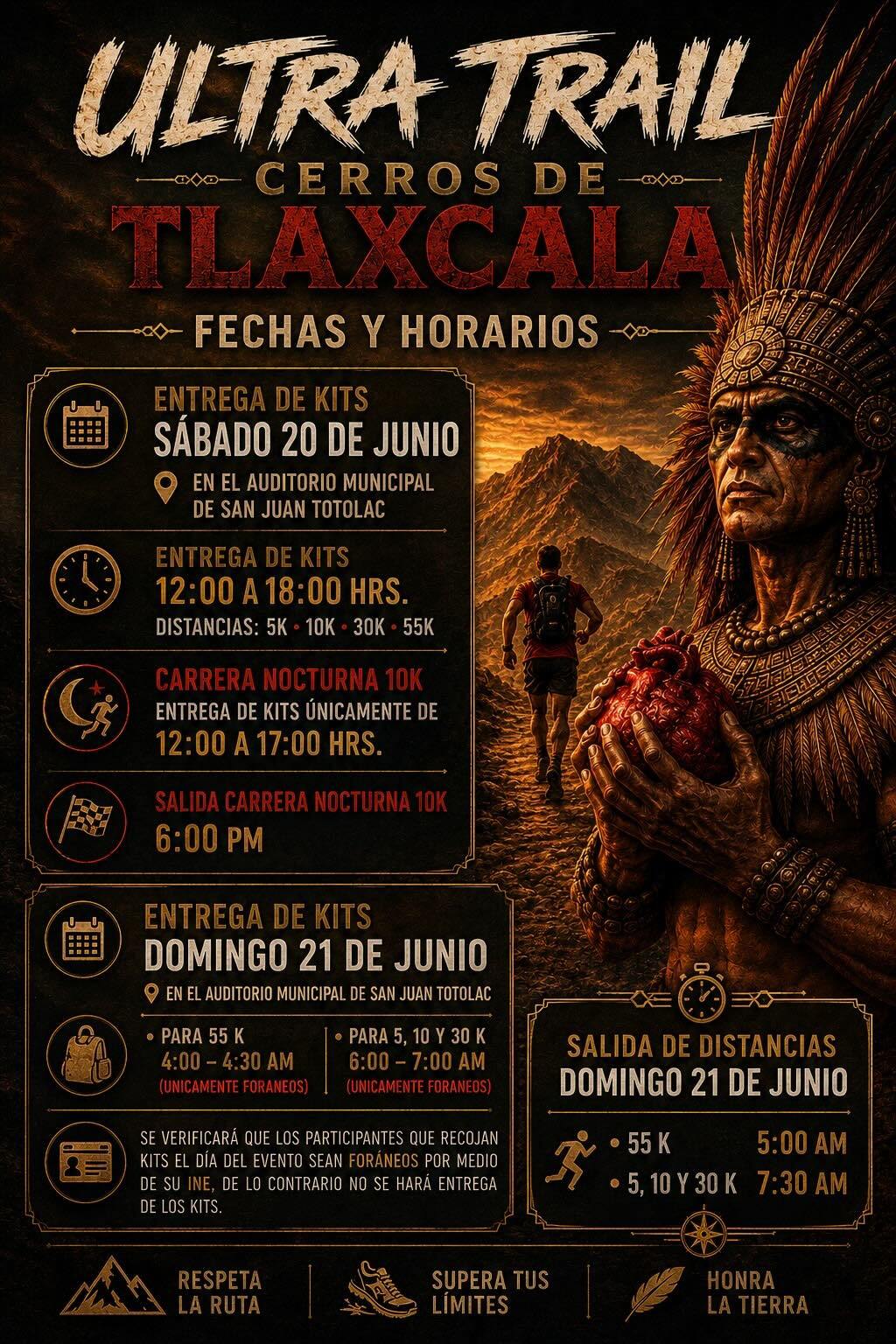 Información del evento
