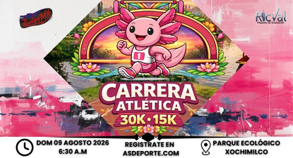 Logo de 30 y 15 km Runtipsmx