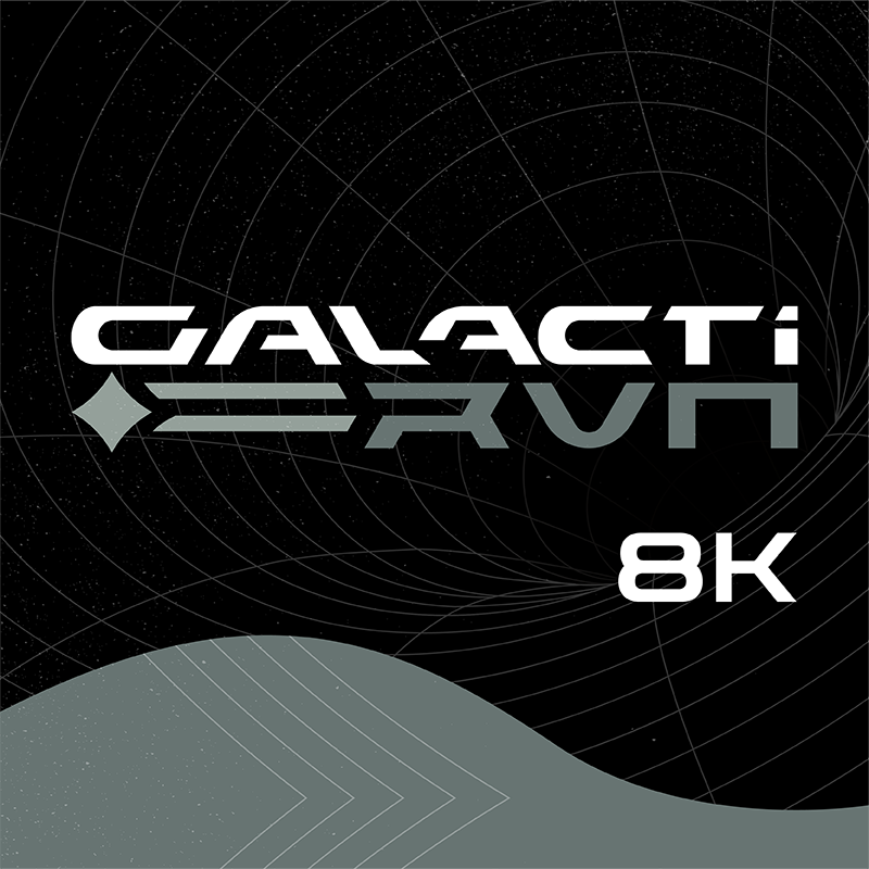 Logo de 3era Carrera ArquiRun Galáctica 2026