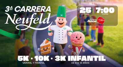 Logo de 3ra. Carrera Neufeld 2026