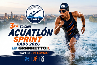 Logo de 3RA EDICIÓN ACUATLÓN SPRINT CABS 2026