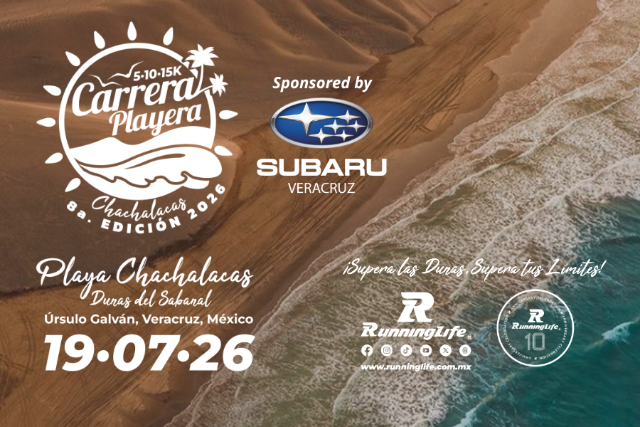 Logo de 8ª CARRERA PLAYERA CHACHALACAS 2026
