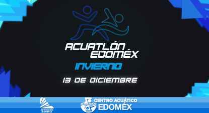 Logo de Acuatlón EDOMEX 2026 - Invierno