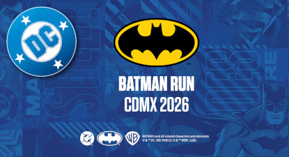 Logo de Batman Run CDMX 2026