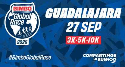 Logo de Bimbo Global Race Guadalajara 2026