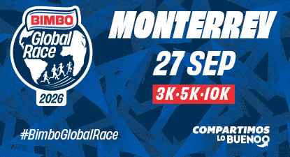 Logo de Bimbo Global Race Monterrey 2026