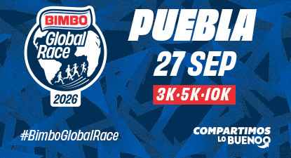 Logo de Bimbo Global Race Puebla 2026