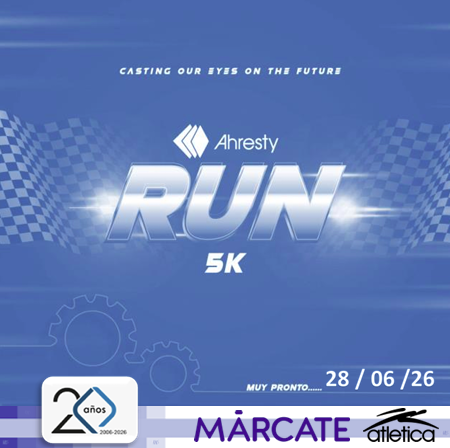 Logo de Carrera 5K y 2K Ahresty Mexicana