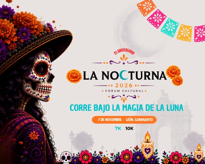 Logo de CARRERA ATLETICA La Nocturna 2026 Corre Tras la Luna