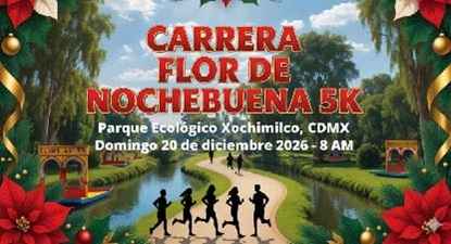 Logo de Carrera Flor de Nochebuena 5k 2026