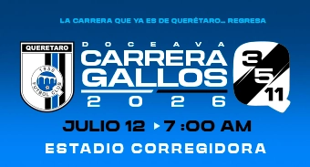 Logo de Carrera Gallos 2026