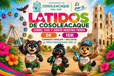 Logo de CARRERA LATIDOS DE COSOLEACAQUE 2026
