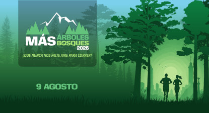 Logo de Carrera Más Árboles, Más Bosques 2026