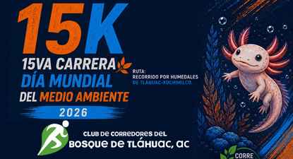Logo de Carrera por el Día Mundial del Medio Ambiente