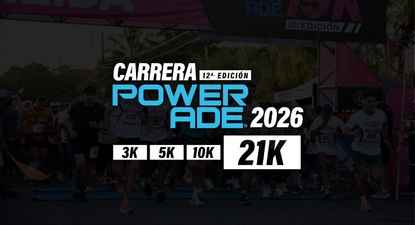 Logo de Carrera POWERADE Colima 2026
