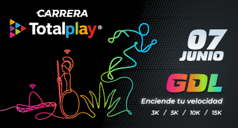 Logo de Carrera Totalplay Guadalajara 2026