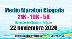 Logo de Medio Maratón Chapala 2026