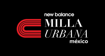 Logo de New Balance Milla Urbana 2026 CDMX