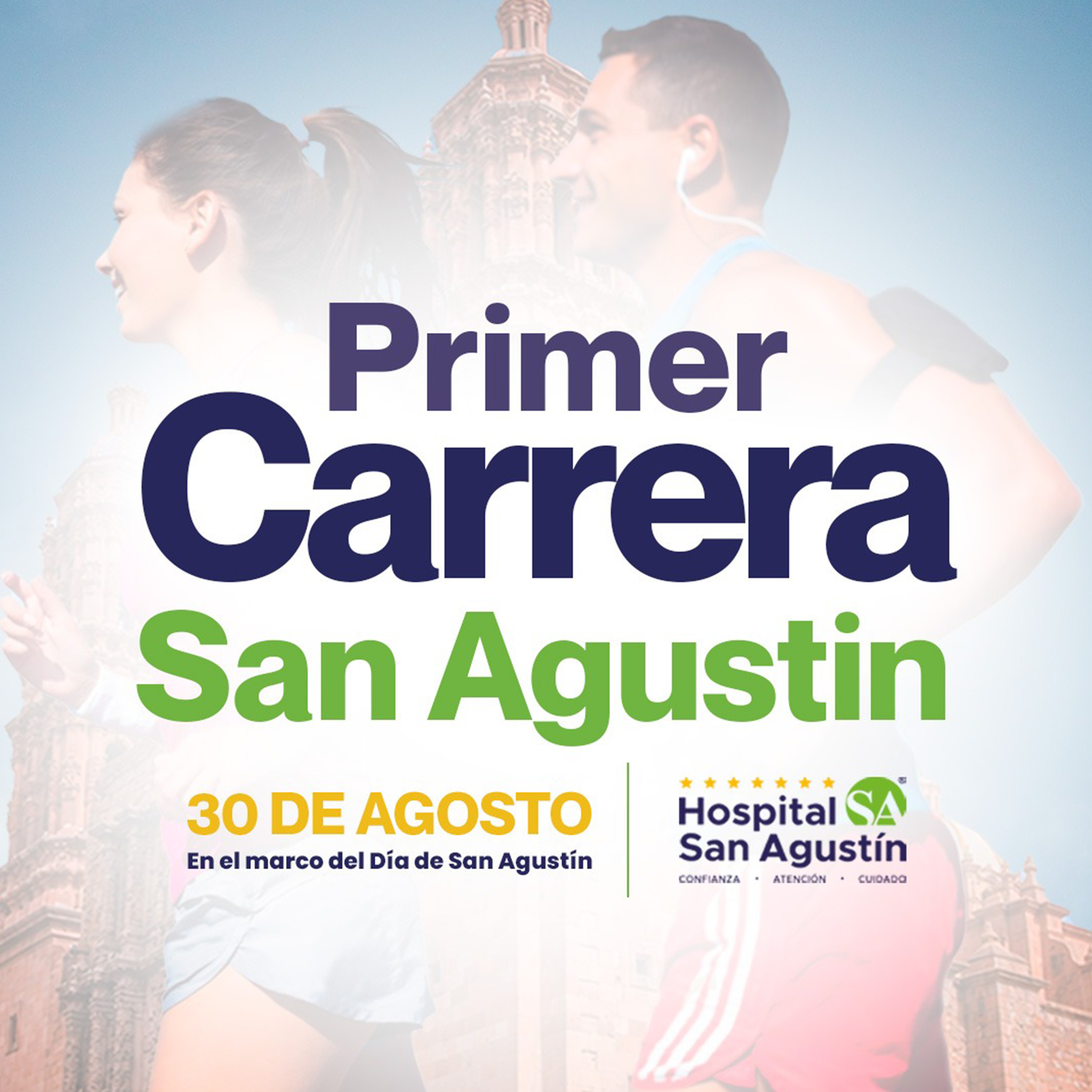 Logo de Primera Carrera San Agustin 3K, 5K y 10K