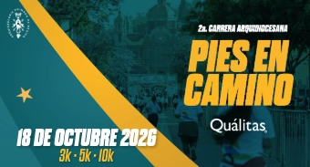 Logo de Segunda Carrera Arquidiocesana Pies en Camino