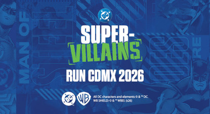 Logo de Super Villains Run CDMX 2026