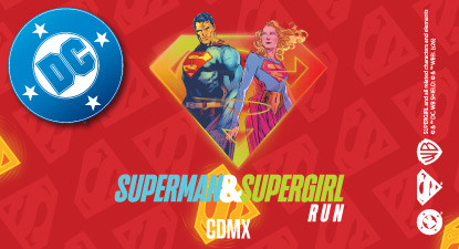 Logo de Superman & Supergirl Run 2026