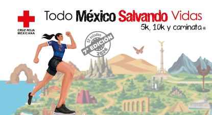 Logo de Todo México Salvando Vidas-Cruz Roja Mexicana 2026