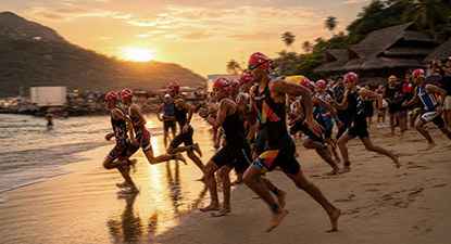 Logo de Triatlón Acapulco 2026