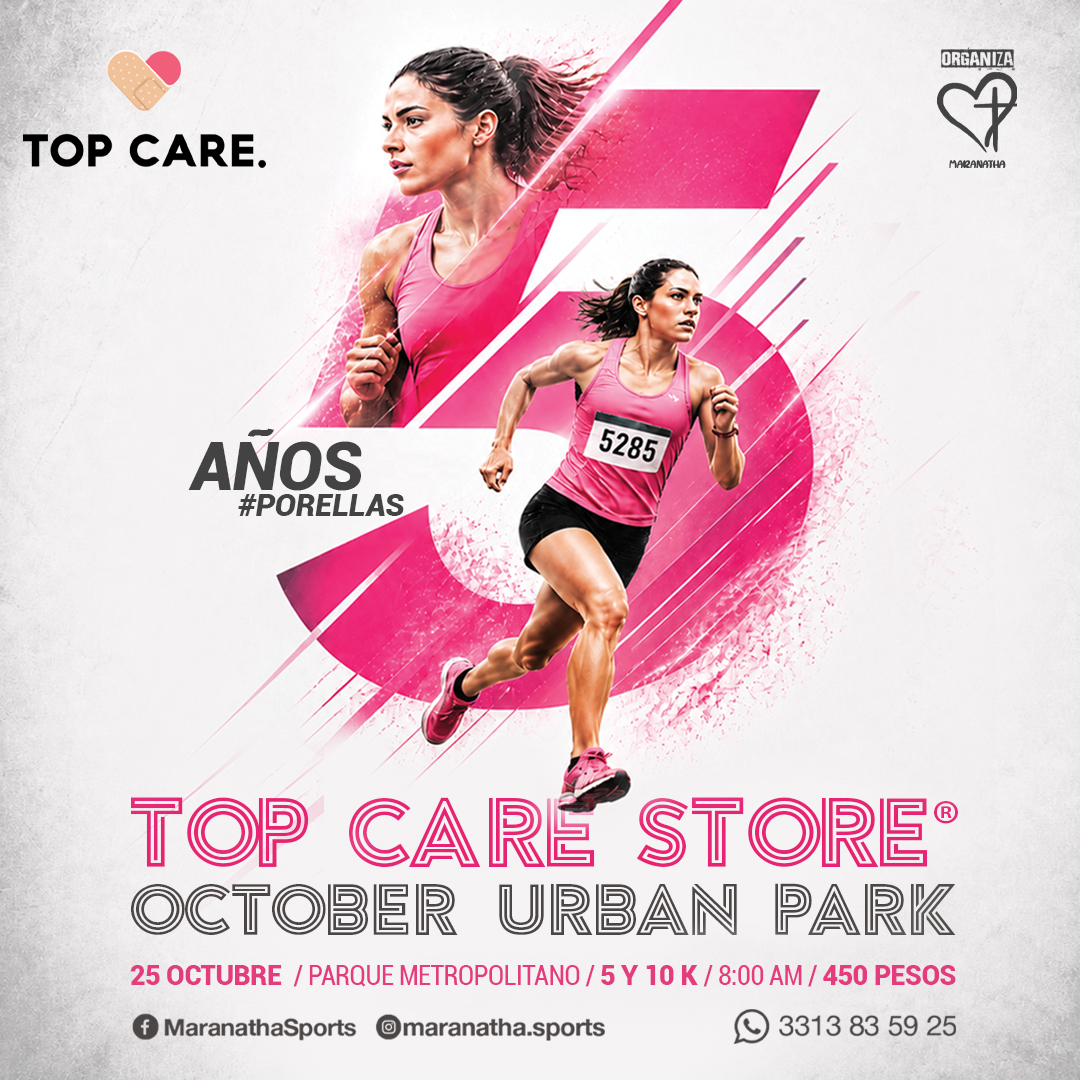 Logo de V CARRERA TOP CARE STORE® OCTOBER URBAN PARK 2026