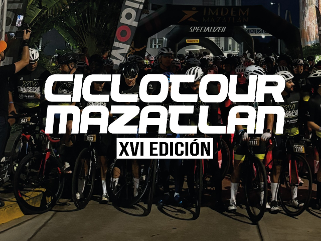 Logo de XVI CICLOTOUR MAZATLÁN 2026