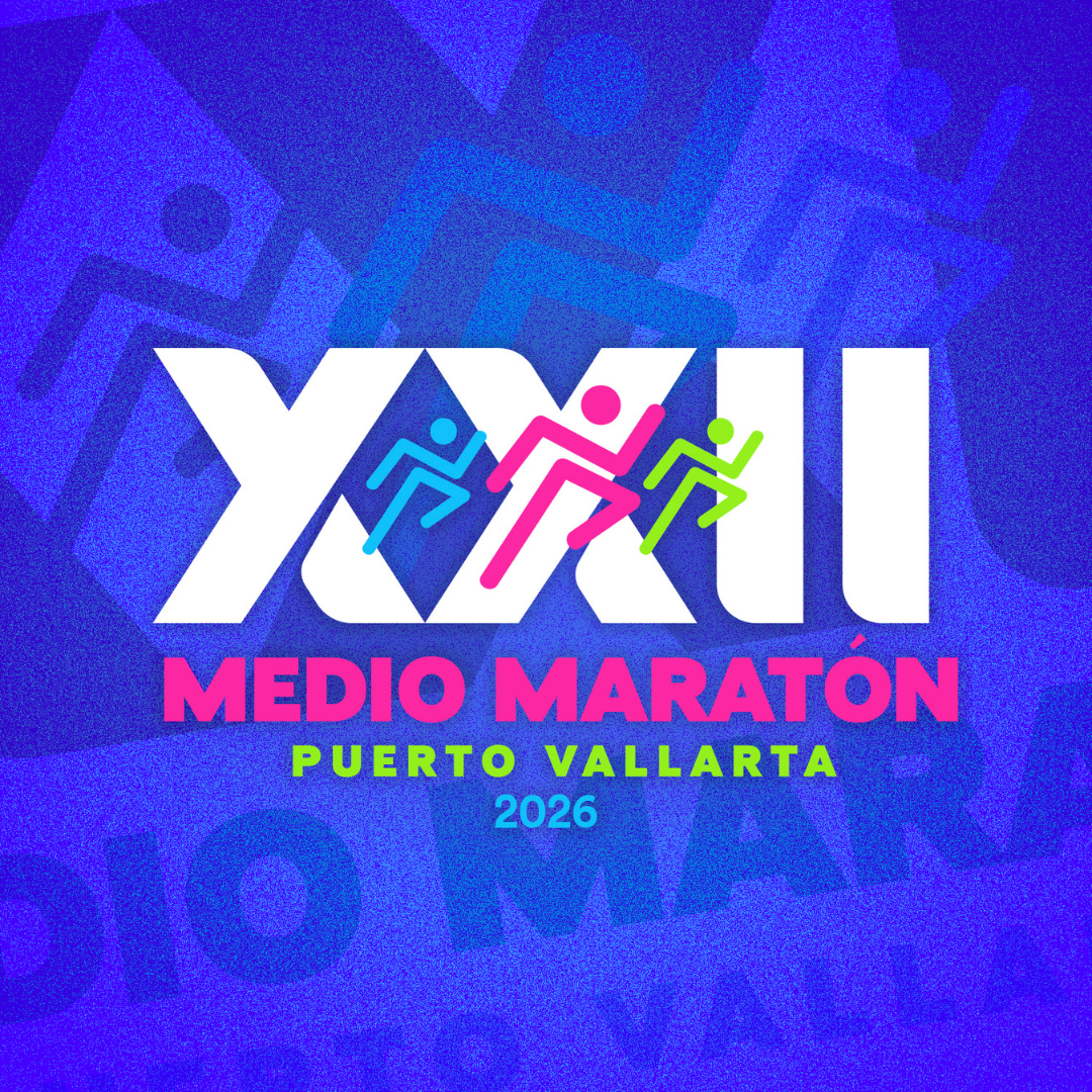 Logo de XXII Medio Maratón Puerto Vallarta 2026