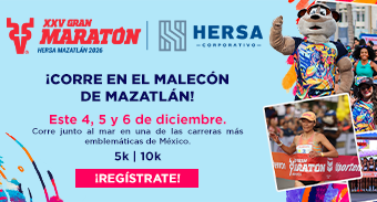 Logo de XXV Gran Maratón Chevron Mazatlán 5K y 10K 2026