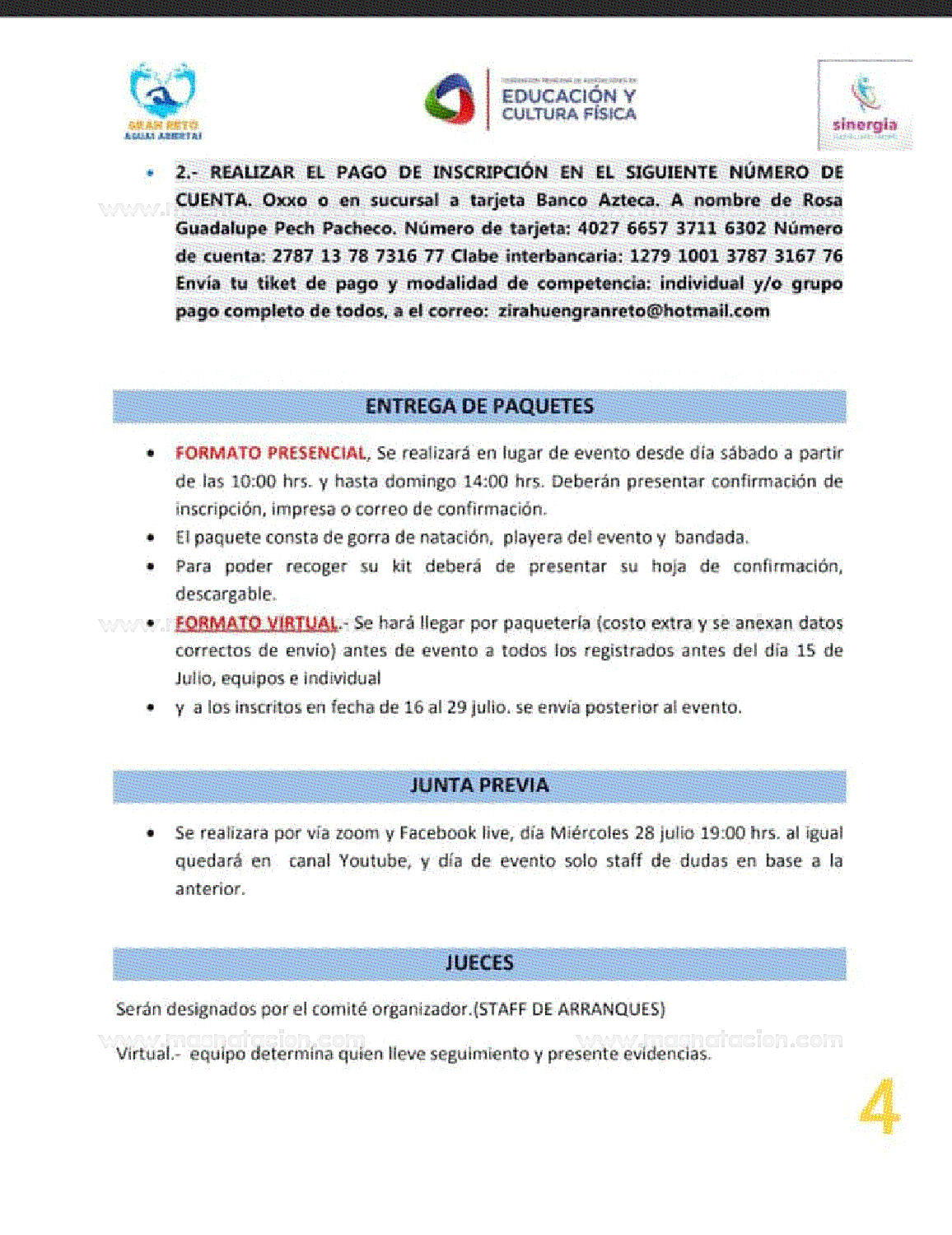 9 Gran Reto Aguas Abiertas #aazsumandokm 2021 - Página 4