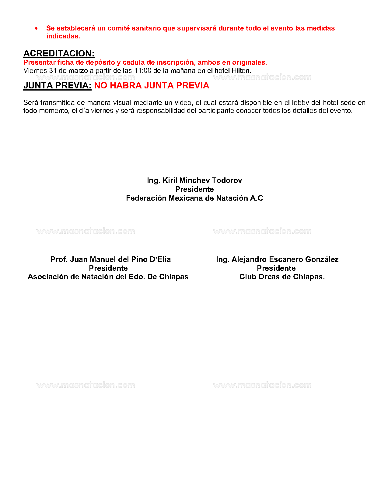 XVII Maraton Internacional De Aguas Abiertas 100% Cañon 2023 - Página 4
