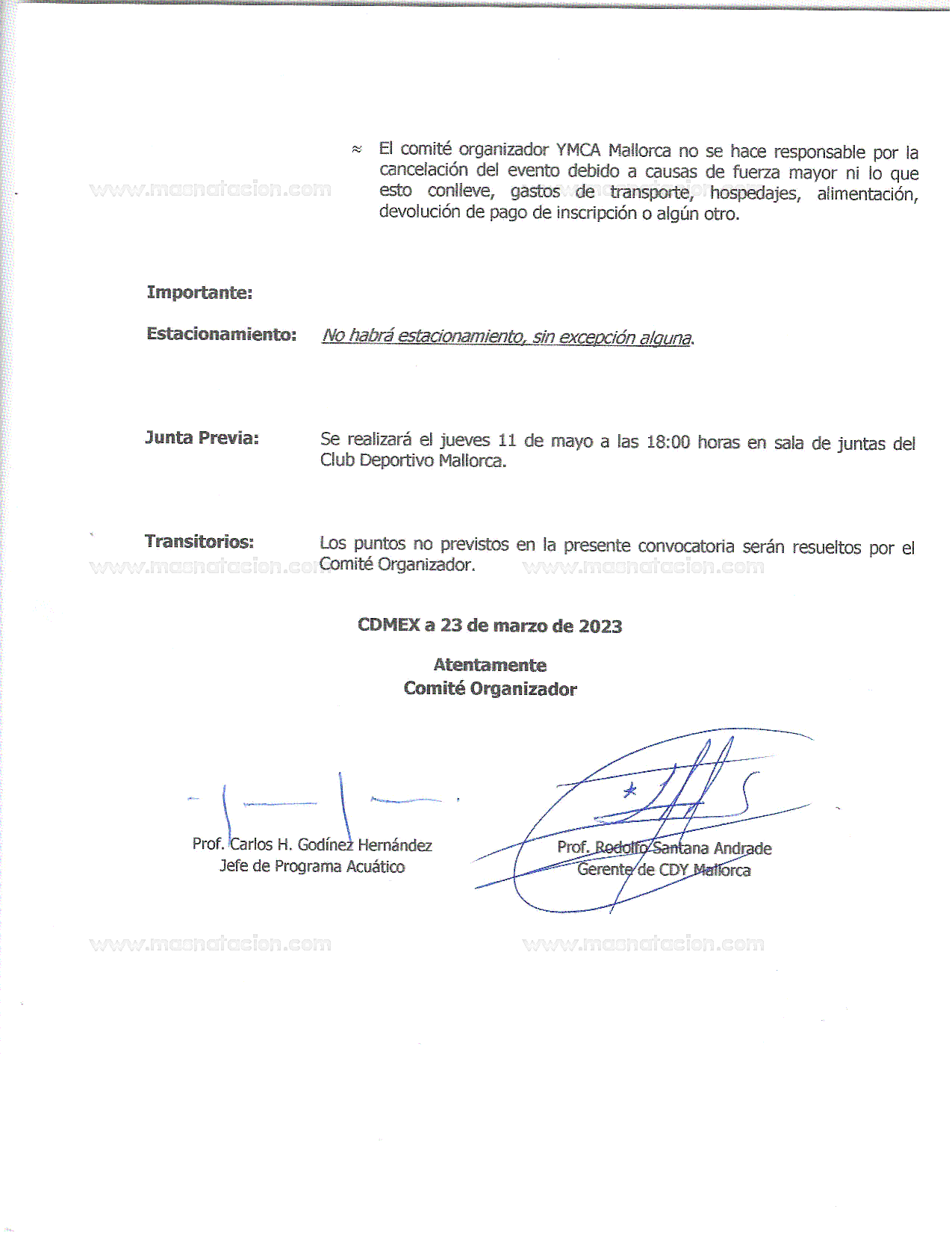 XVI Festicval de Velocidad de Natacion Master Ymca Mallorca 2023 - Página 4