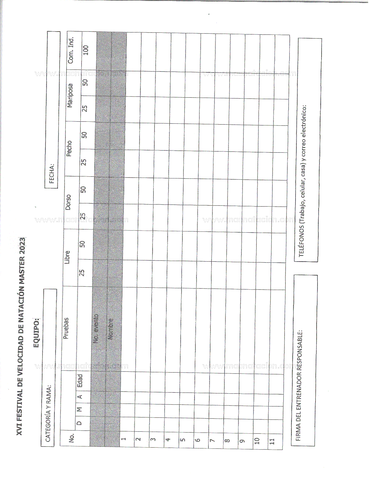 XVI Festicval de Velocidad de Natacion Master Ymca Mallorca 2023 - Página 6
