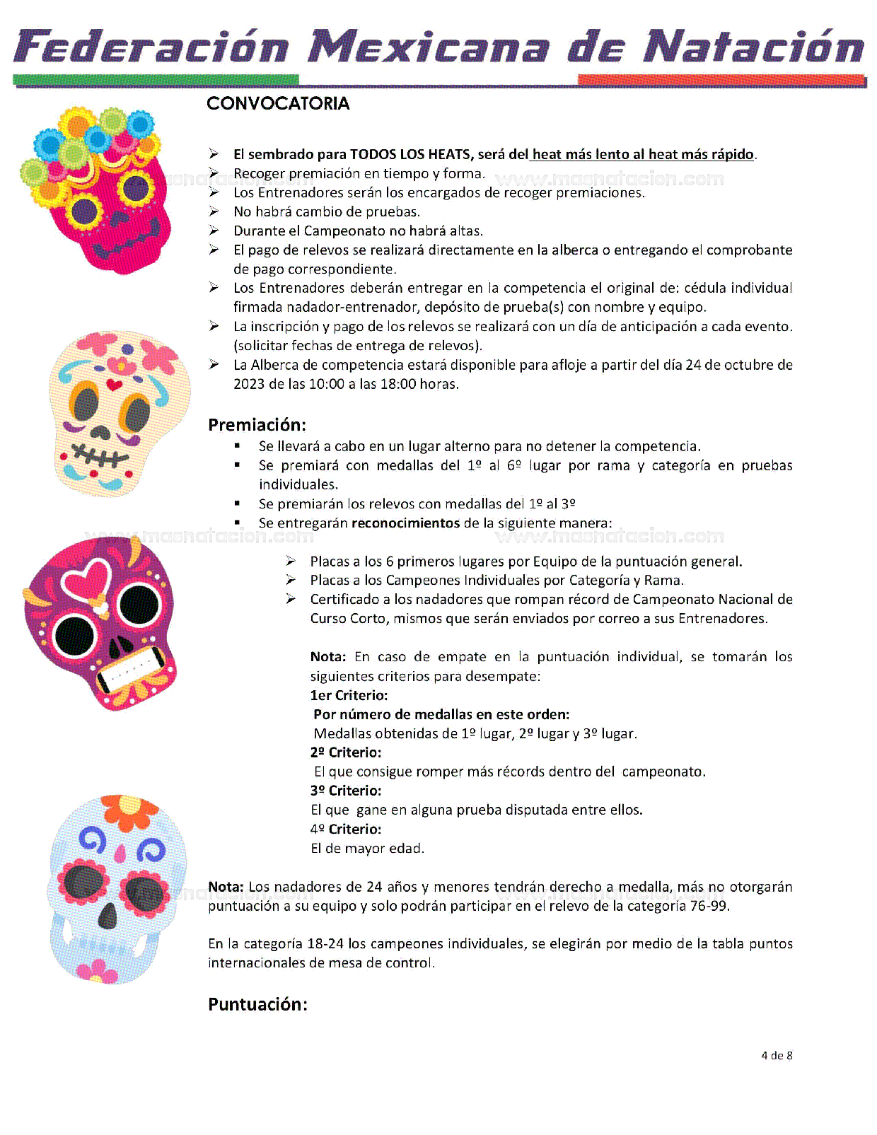 Campeonato Nacional Master Curso Corto 2023 - Página 5