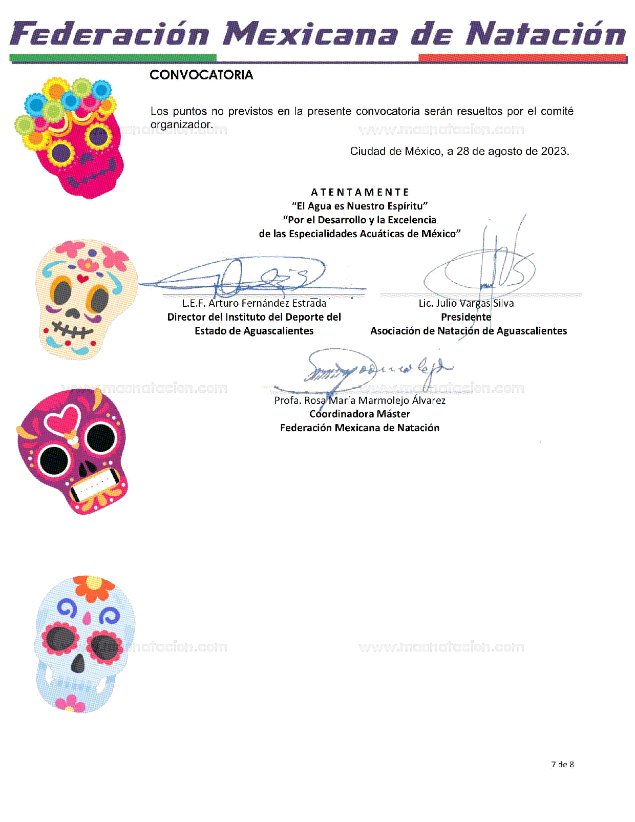 Campeonato Nacional Master Curso Corto 2023 - Página 8