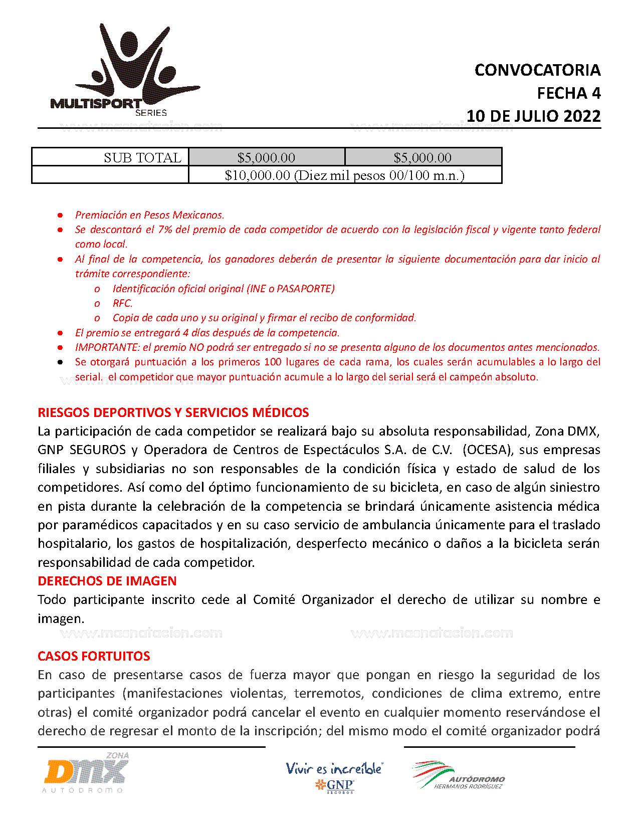 Serial Multisport – Fecha 4 2022 - Página 6