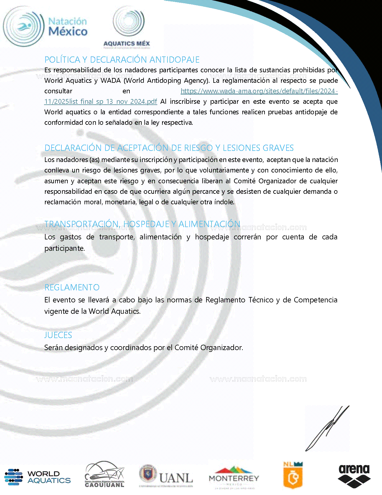 Abierto Mexicano De Natación CC 2025 - Página 9