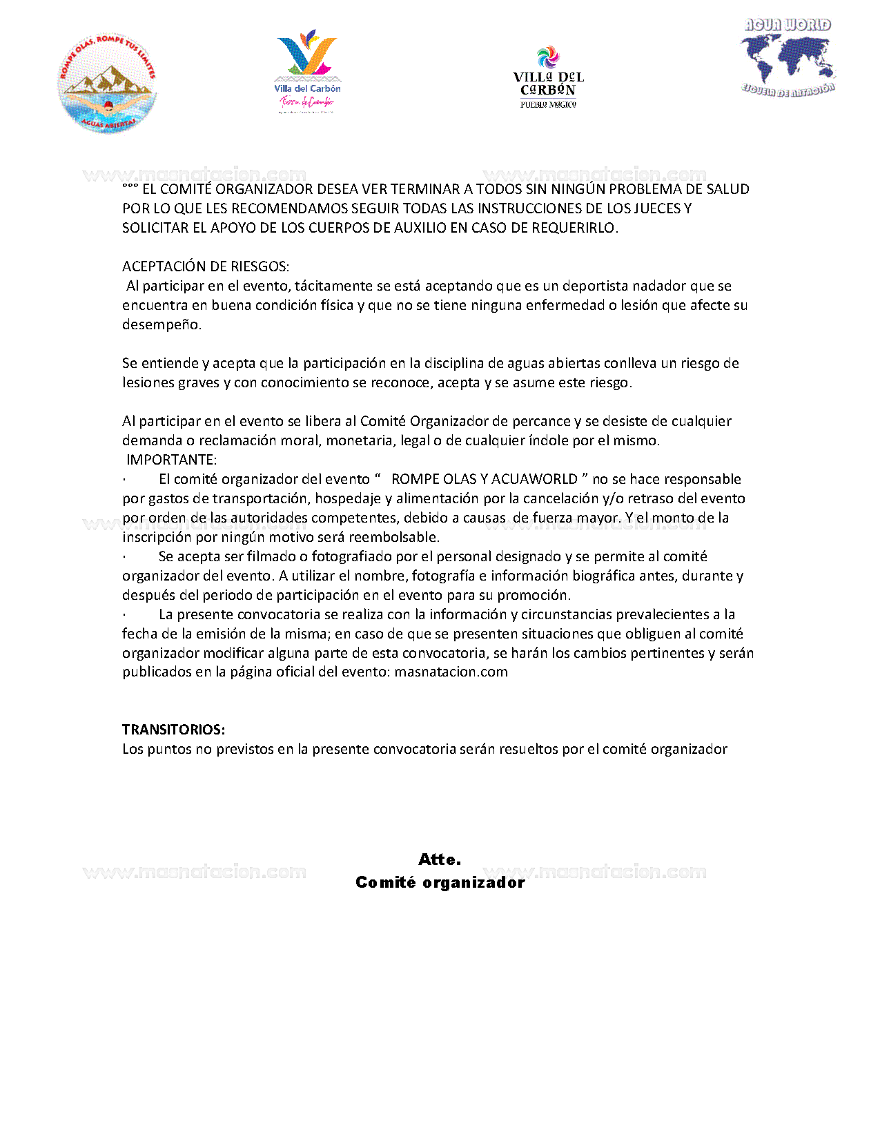 4Ta Edición de Aguas Abiertas Taxhimay Rompe Olas Rompe Tus Limites 2019 - Página 5